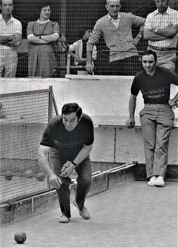 Franchi e Figini - Campioni bocce Torretta 1973