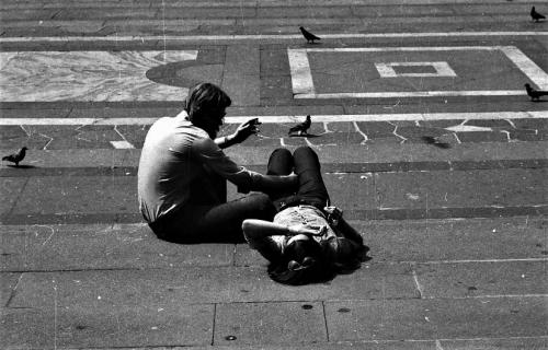 Milano Sagrato Duomo anni '60